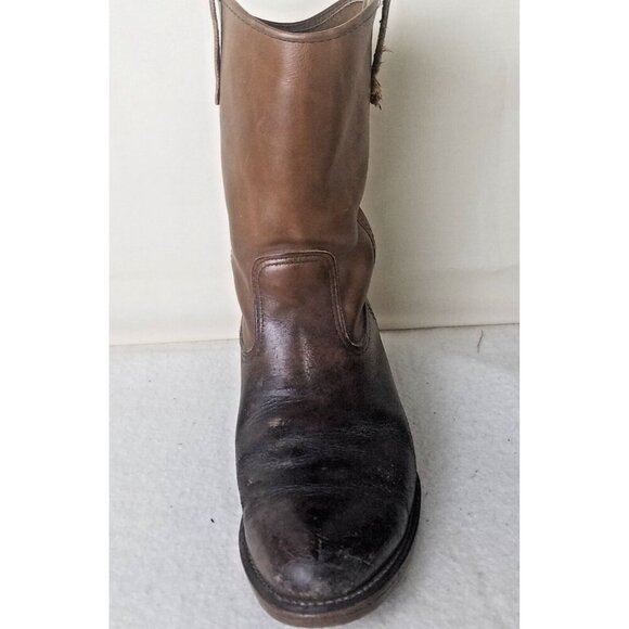 Red Wing‎ Pecos Boots 1155 Dark Brown Oiled Leather USA Men 13 D US - Picture 11 of 16